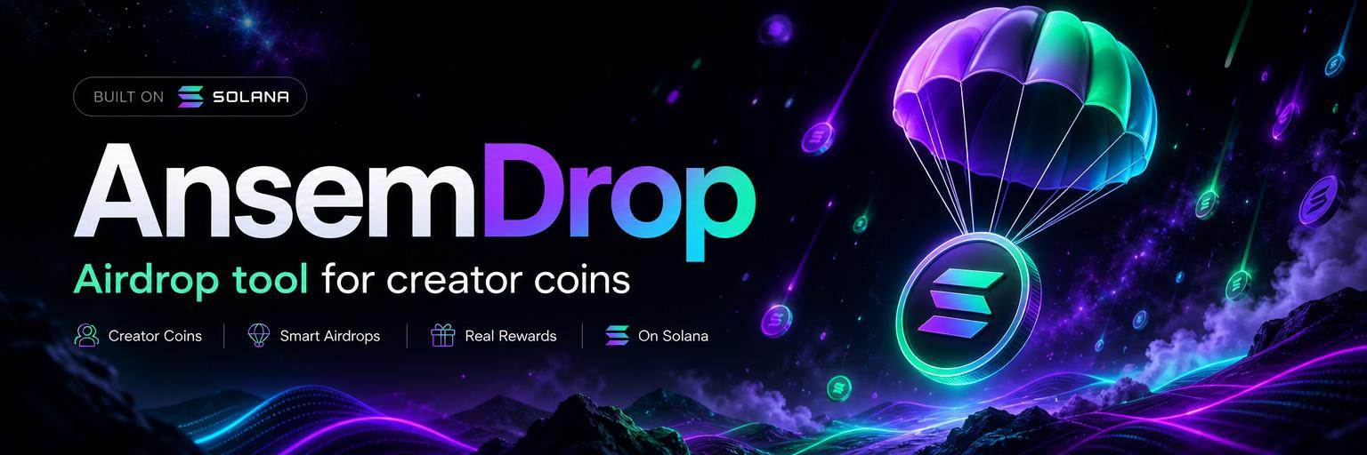 AnsemDrop — Airdrop tool for creator coins